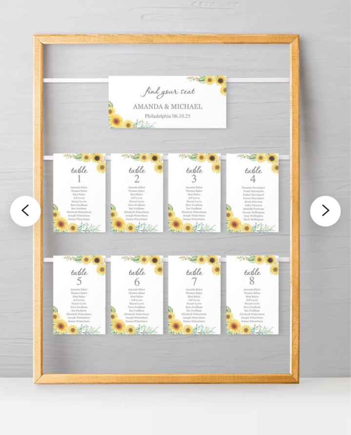 Tableau de mariage 😁 - 5