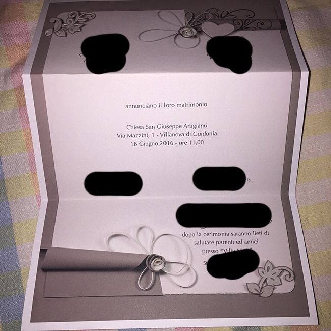 Partecipazioni arrivate - 1