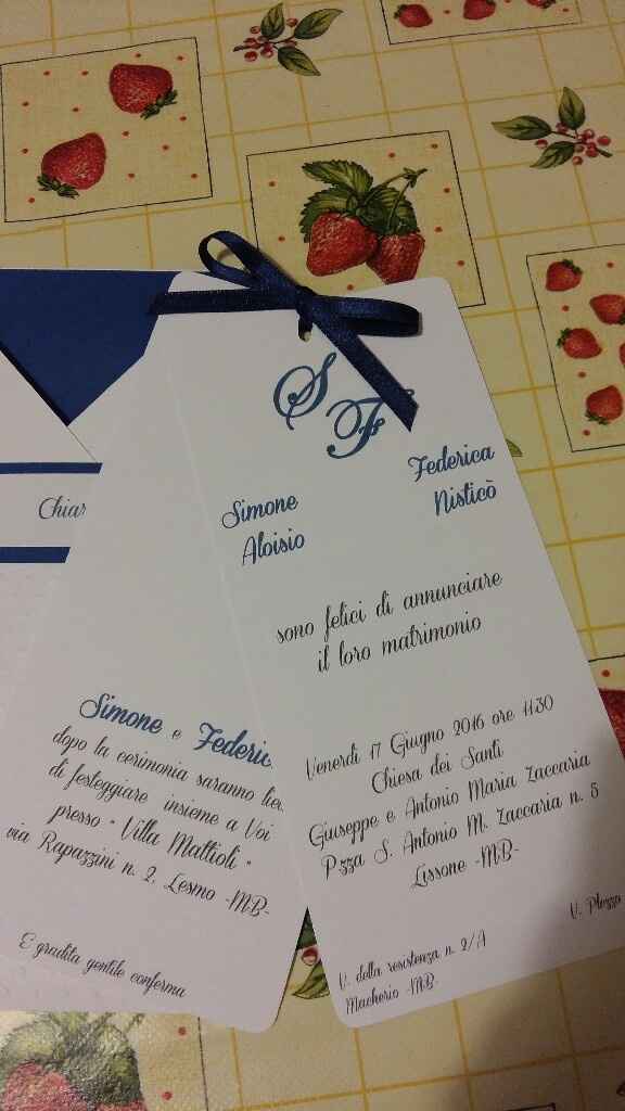 Partecipazioni pronte!!!!! - 2