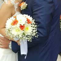 Bouquet blu e bianco - 1