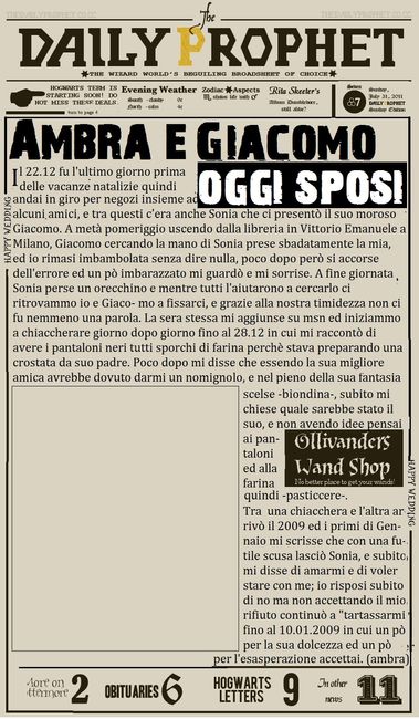 io sto creando un daily prohet (da finire)