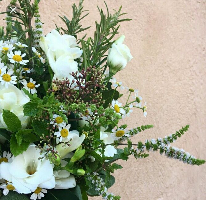 Bouquet con piante aromatiche 2