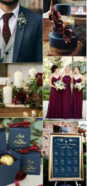 Blue Navy e Burgundy 1