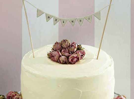 cake topper/bandierine