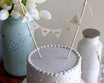 cake topper/bandierine