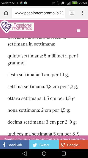 Crescita del feto... - 1