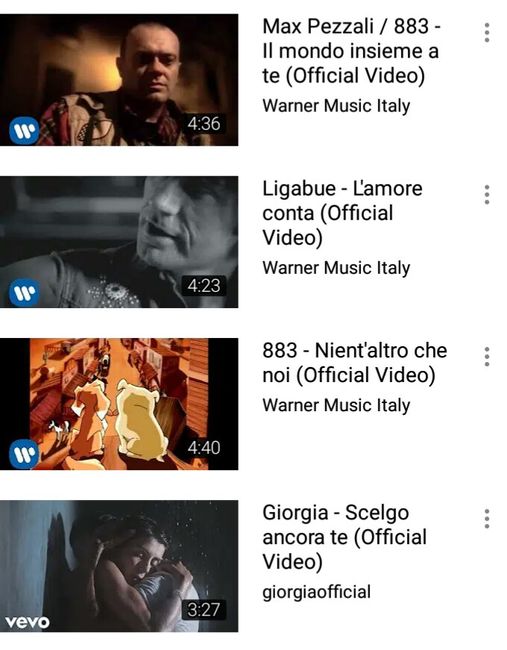 Canzoni abbastanza recenti per un cd - 2