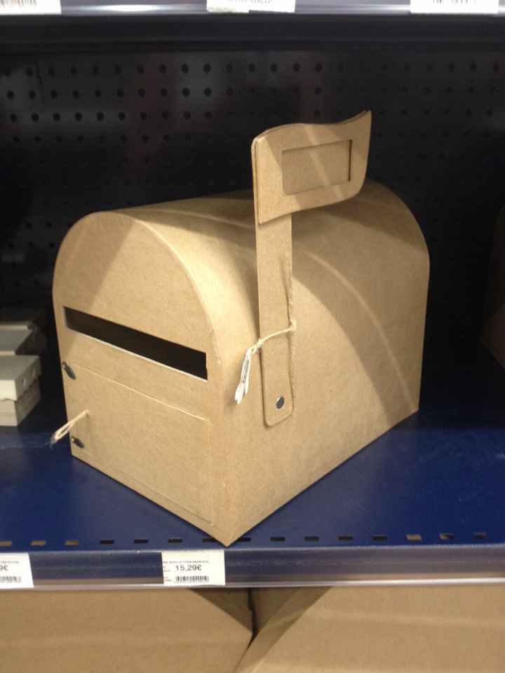 Scatola porta buste - 1