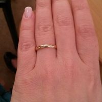 Fedi in oro rosa..stupendee  - 1