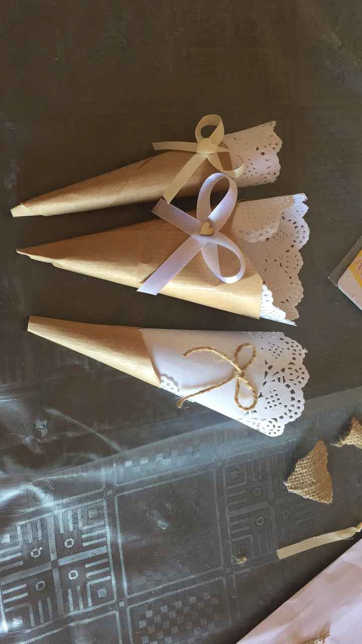 Coni porta riso fai da me - 4