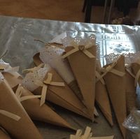 Coni porta riso fai da me - 1