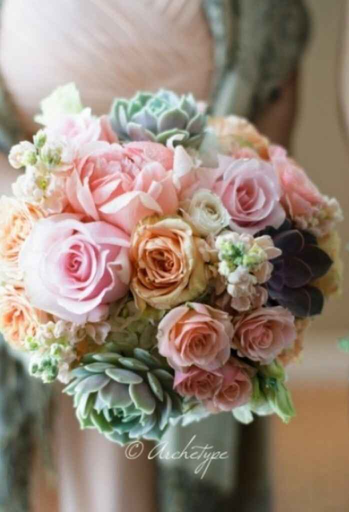 Il bouquet della sposa  14 - a fascio/a braccio (a stelo lungo) - 1