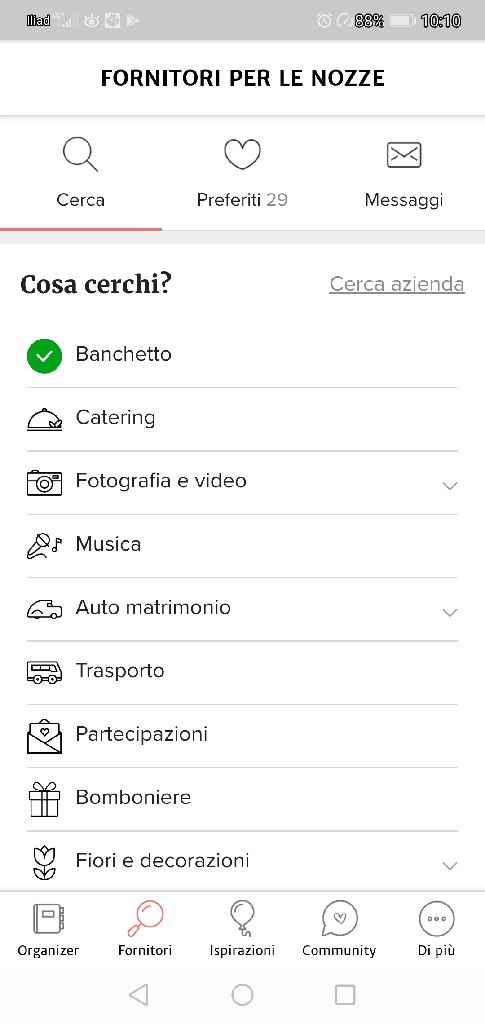Condividi lo screenshot dei tuoi fornitori - 1