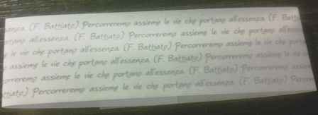 Fascetta partecipazione carta legno