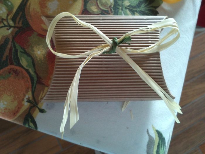 Scatolina confetti rustica