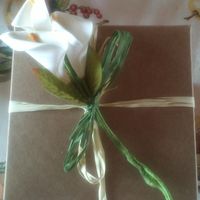 Scatola bomboniera matrimonio rustico