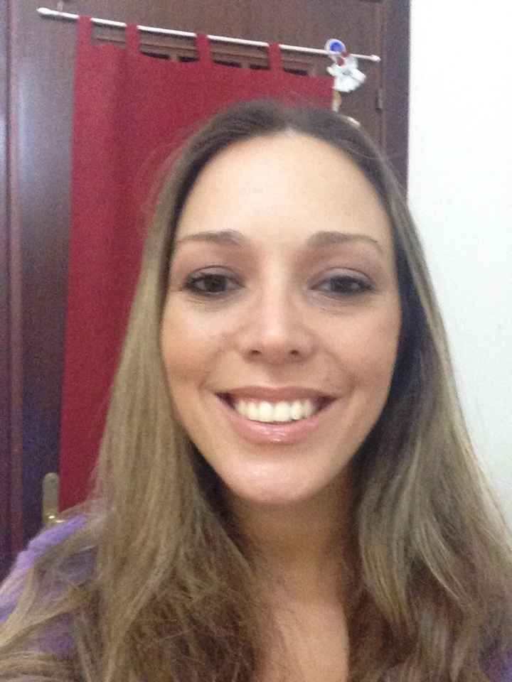 Prova trucco sposa questa volta fatta da me - 1