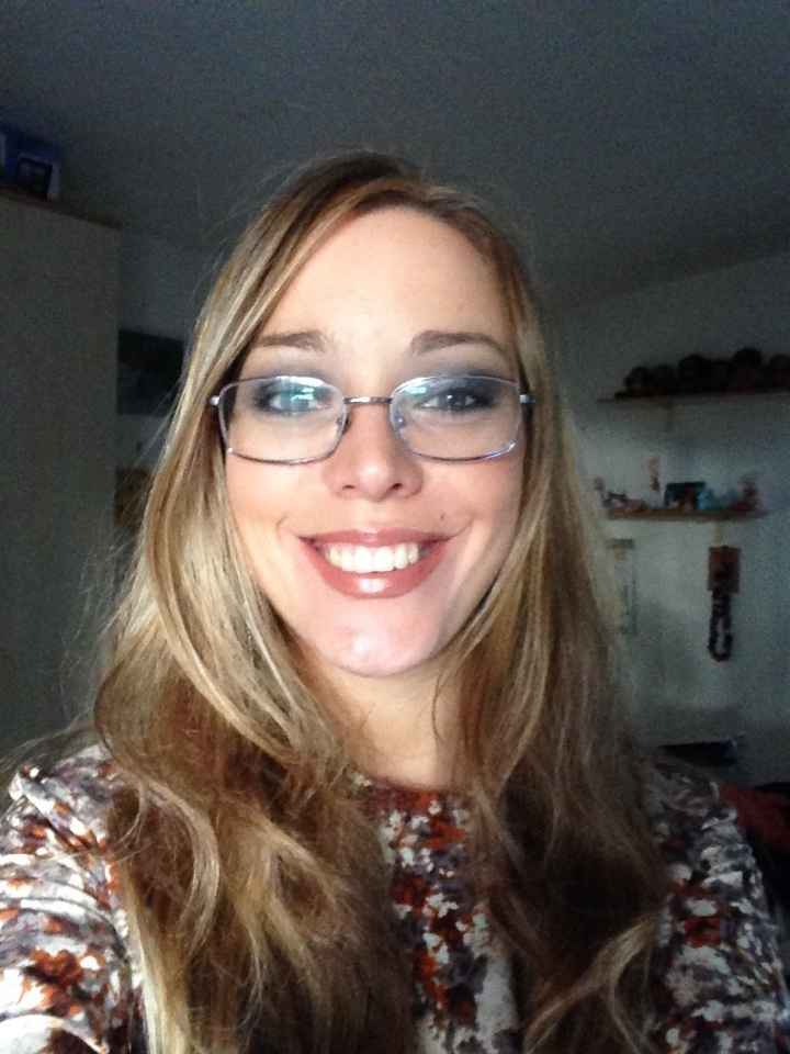 Io truccata e pettinata 