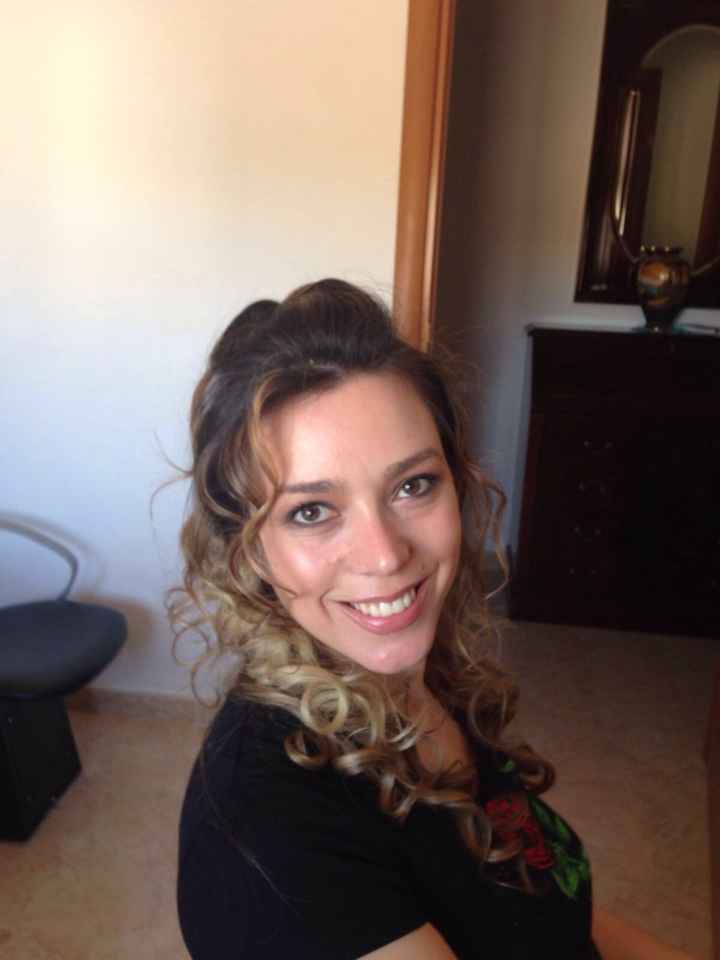 Prima prova acconciatura sposa - 4