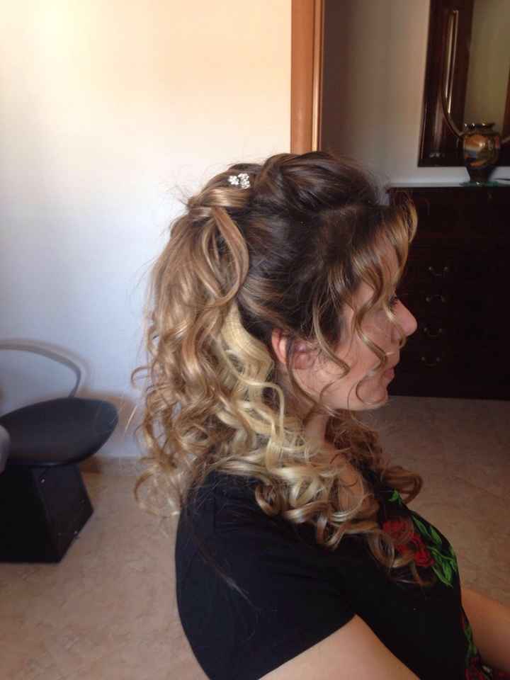 Prima prova acconciatura sposa - 8