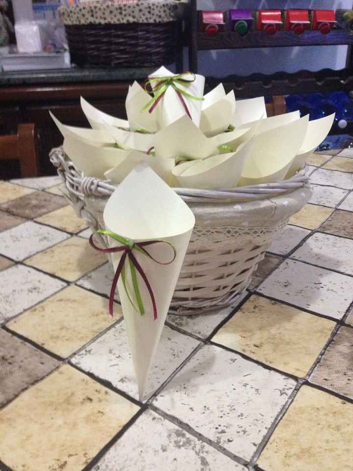 I miei coni porta riso - 1