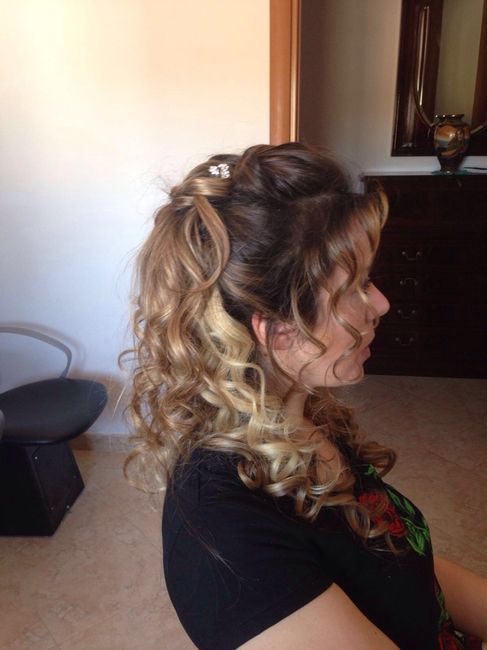 Prima prova acconciatura sposa - 7