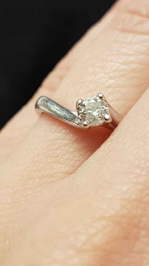 Anello diamante rovinato!! - 1