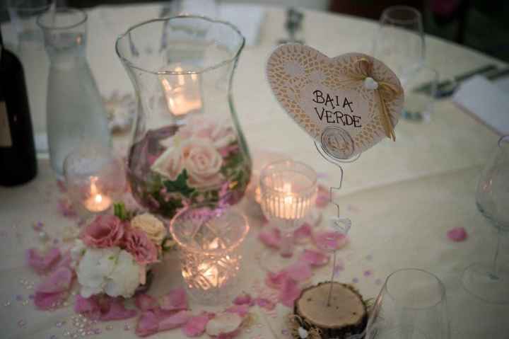 Segnatavolo shabby - 1