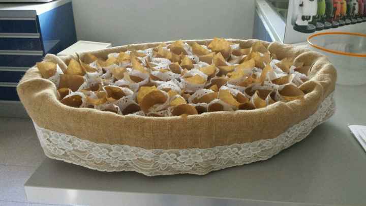 Conetti porta riso shabby chic - 1