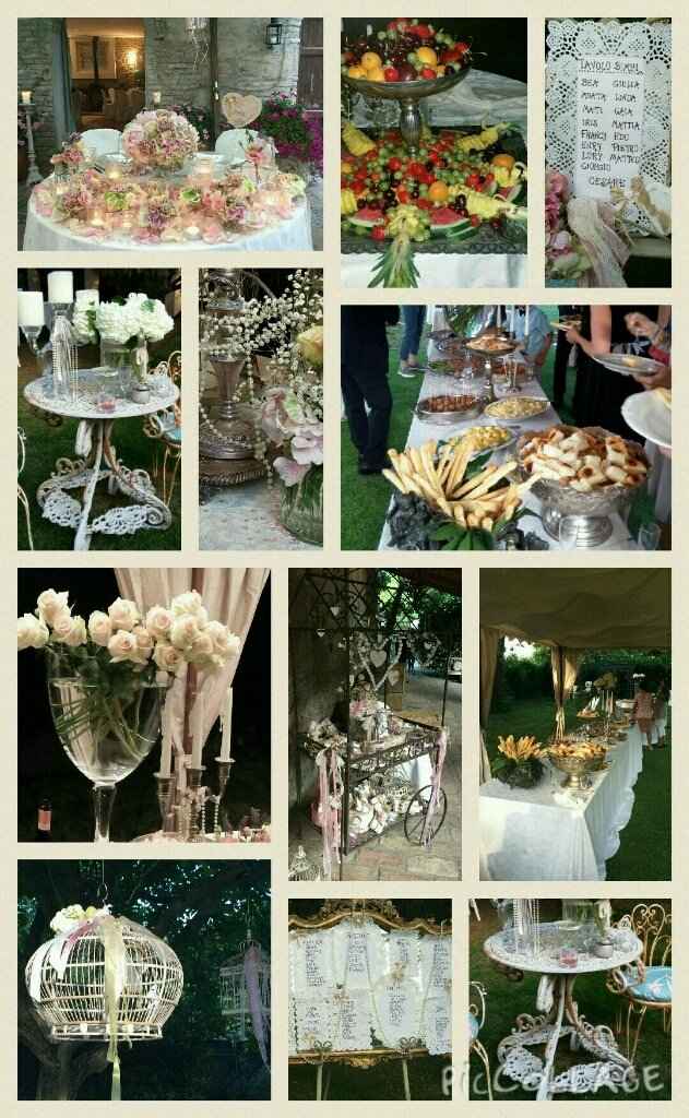 Il ricevimento....tutto stile shabby chic - 1