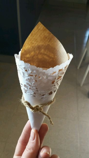 Conetti porta riso shabby chic - 2