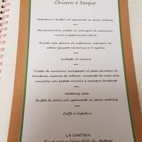 Wedding Menu