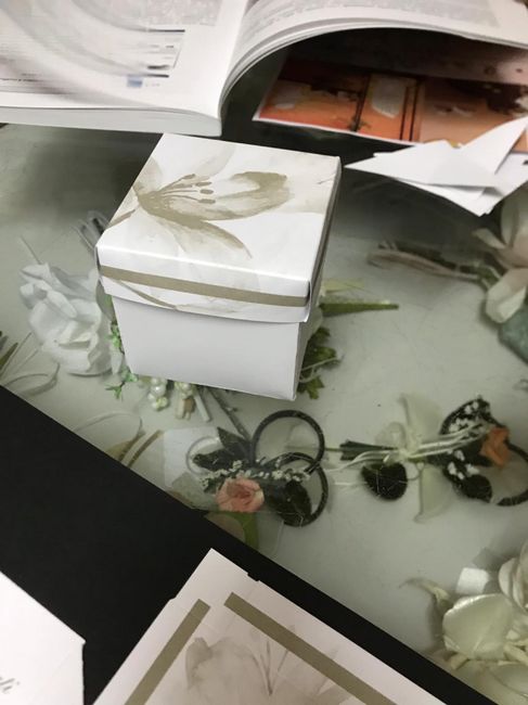 Partecipazioni in scatola con confetti...chi li fa? 2