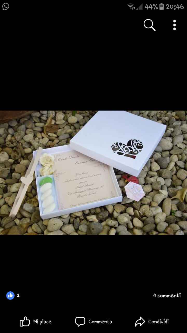 partecipazione in scatola - 1