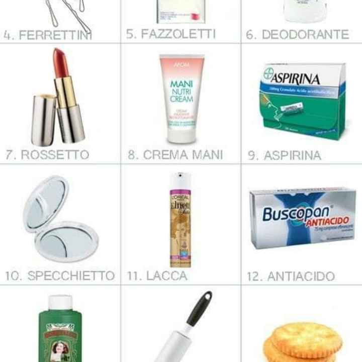 Kit emergenza sposa - 1