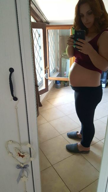 Il mio pancione al sesto mese ❤️🎀 6