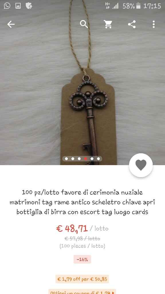 Segnaposto mi mostrate i vostri - 1