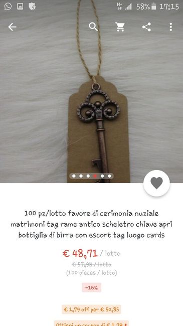 Segnaposto mi mostrate i vostri - 1