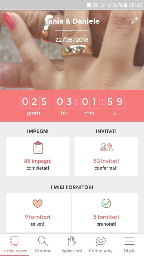 Quanti giorni mancano al grande giorno? - 1