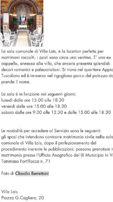 Iter burocratico - 1