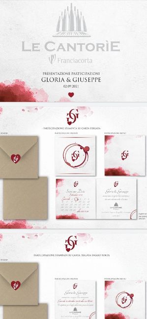 Spose.... condividete le vostre partecipazioni!! 😍😍 1