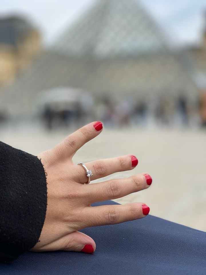 Avete ricevuto l'anello per la proposta di matrimonio?io sì più di uno😅 è per me sono stupendi. Ovvi