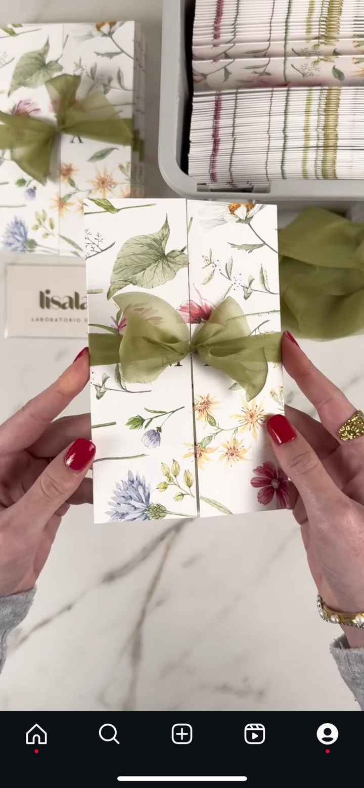 Dove inserire i nomi degli invitati nella partecipazione - 2