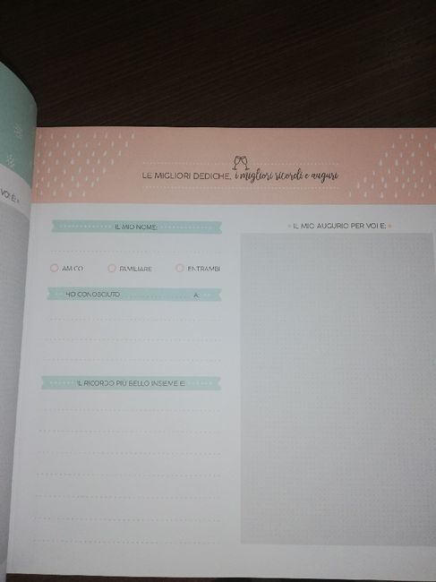 Guest book arrivato ✔️ - 3