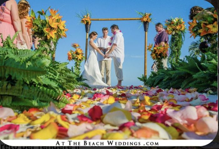 Matrimonio a tema Hawaiano 🌺🐚 13