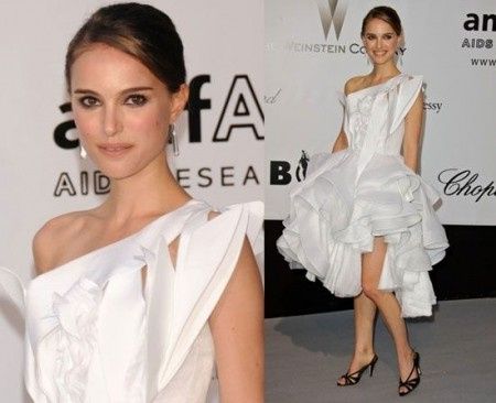 Natalie Portman origami dress