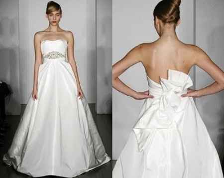 Amsale spring 2010 wedding dresses Adele