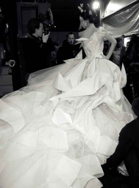 The Dior Origami Wedding Dress 2007