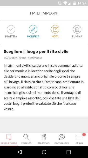 Errata suddivisione temporale degli impegni - 1