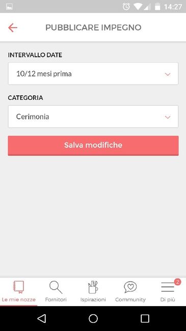 Errata suddivisione temporale degli impegni - 2